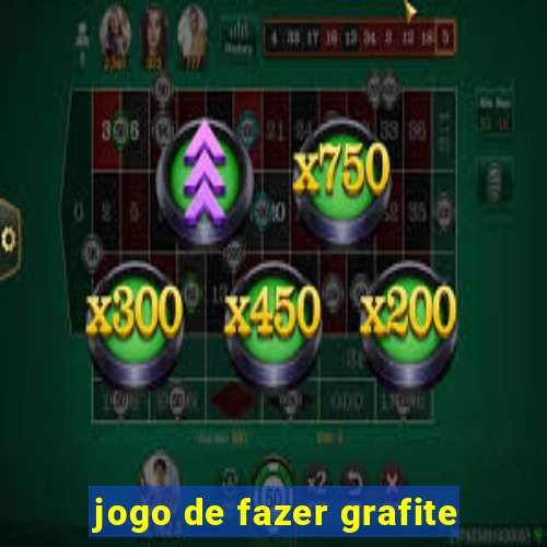 jogo de fazer grafite